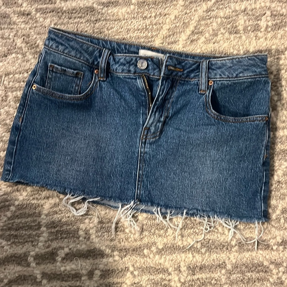 PACSUN denim mini skirt size 26